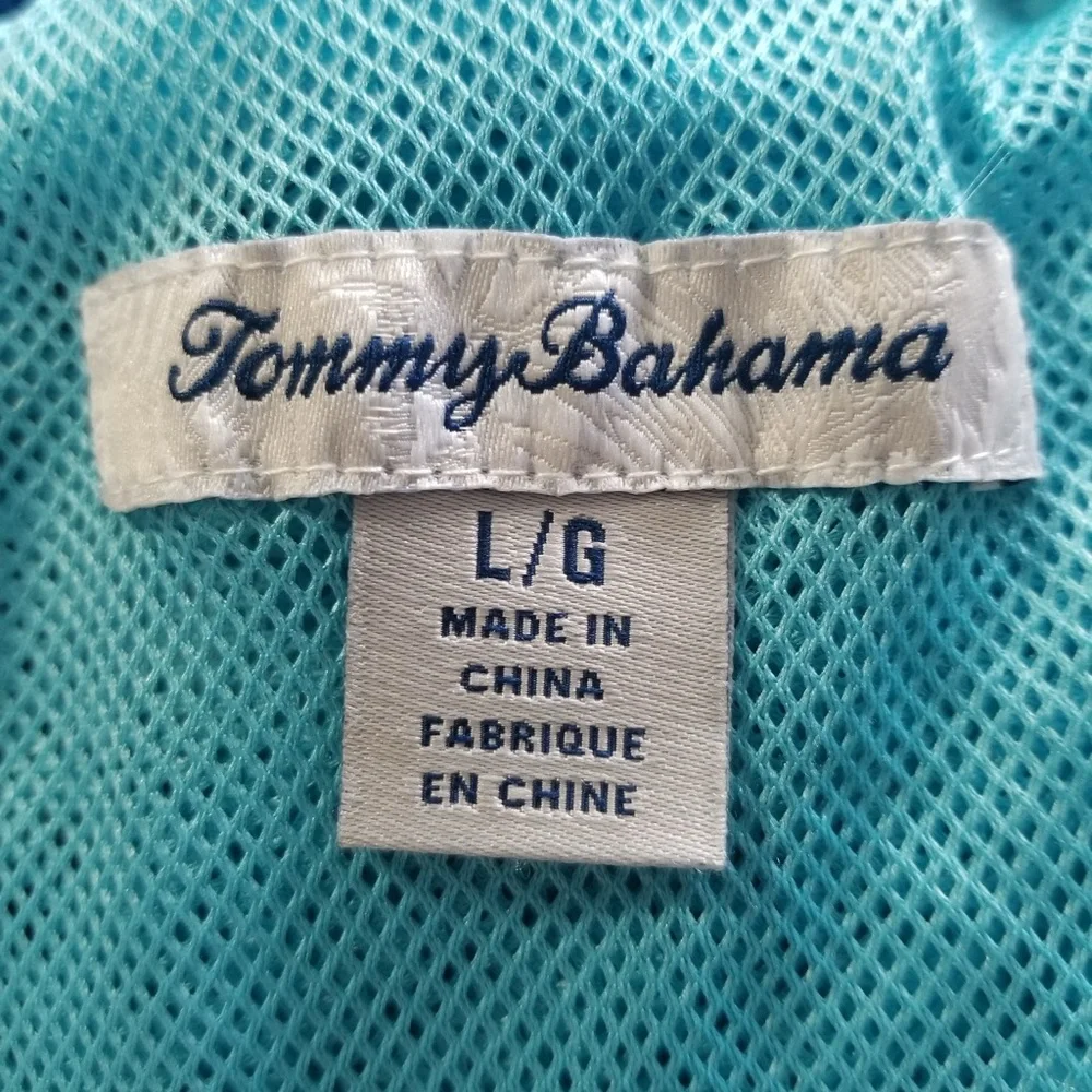 Tommy Bahama Men’s Blue Tropical Naples Monterosso Beach Swim Trunk Sz.‎ L NWOT